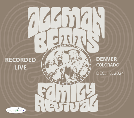 Allman Betts Family Revival 12-01-2024 Live in Minneapolis, MN